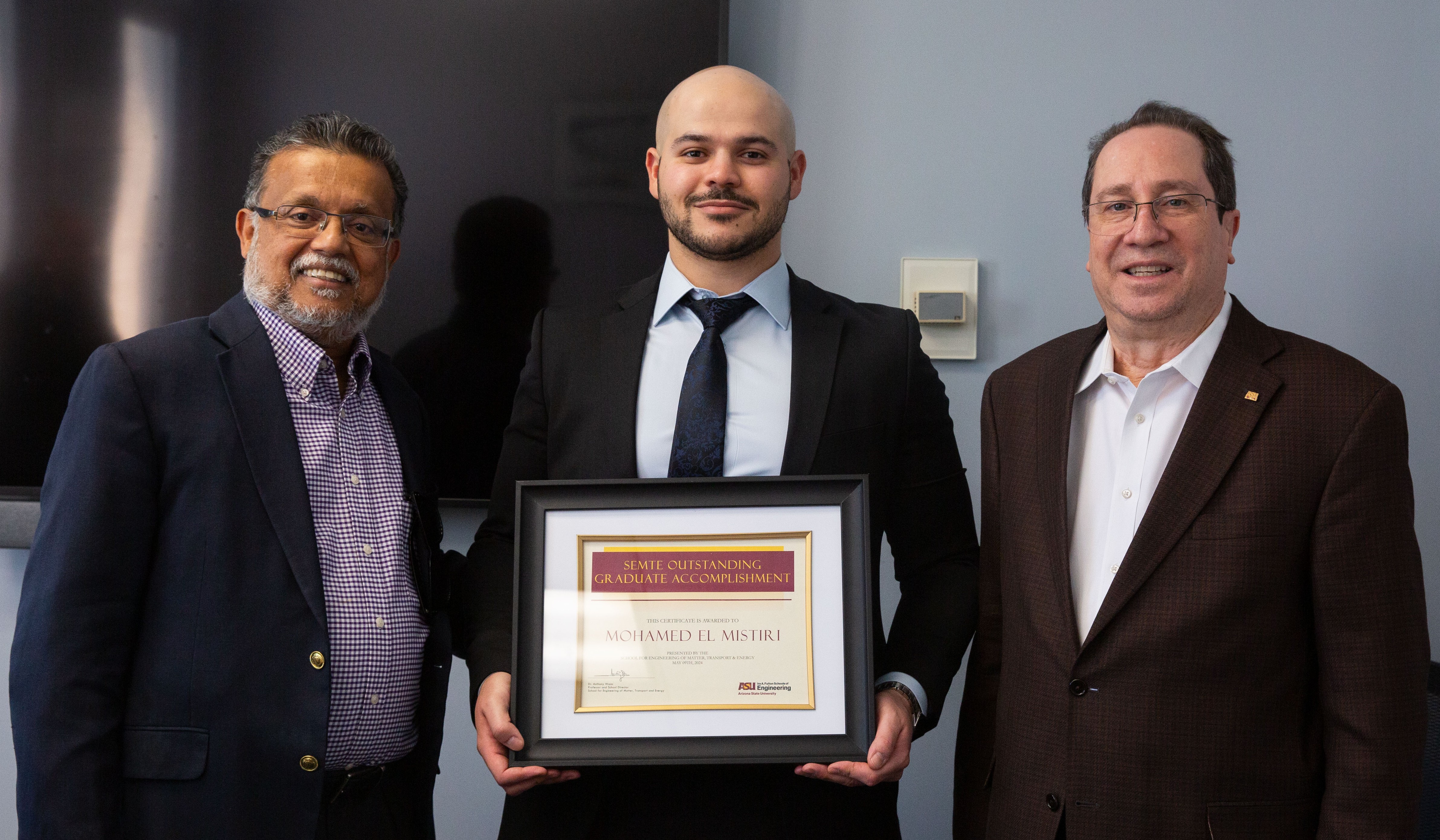 Outstanding Graduate Studnet Accomplishement Award